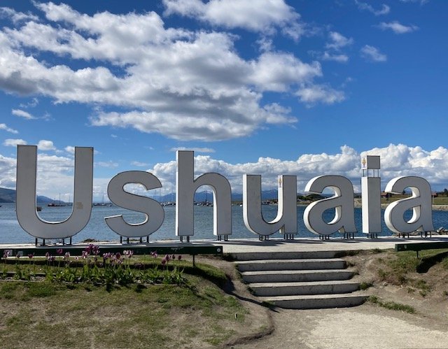 Ushuaia sign